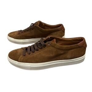 Goodman Edge Lo-Top Sneaker – Brown Italian Suede Men’s 11